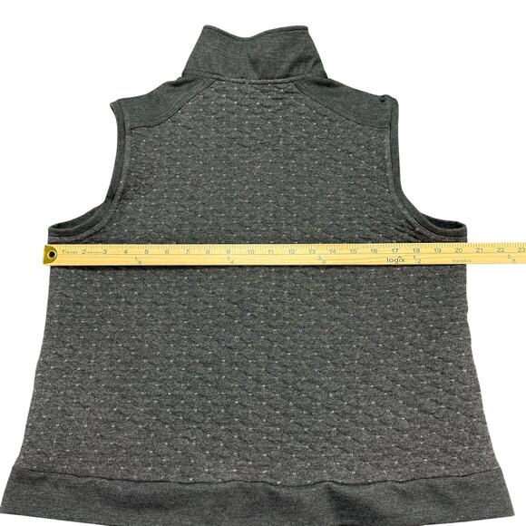 Allison Daley Petite Full Zip Quilted Vest Womens Size 12P/14P‎ **Please Read ** - Picture 6 of 7